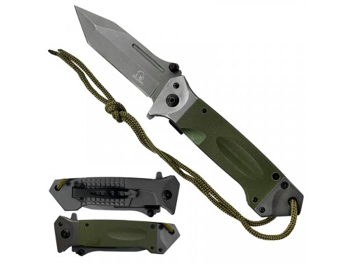 Falcon 8.75" Spring Assisted Pocket Knife KS3820GY